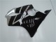 Carenagem Moto Honda CBR600 F4i 2001-2003 - Prata Preto Brilhante