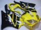 Carenagem Moto Honda CBR600 F4i 2001-2003 - Amarelo Preto Brilhante