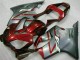 Kits Carenagem Moto Honda CBR600 F4i 2001-2003 - Prata Vermelho
