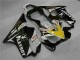 Carenagens Moto Honda CBR600 F4i 2001-2003 - Branco Amarelo Preto Brilhante Playboy