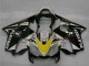 Carenagens Moto Honda CBR600 F4i 2001-2003 - Branco Amarelo Preto Brilhante Playboy