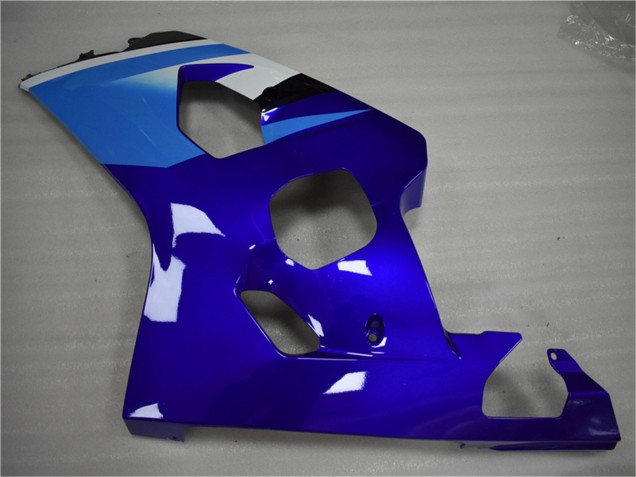 Carenagem Moto Suzuki GSXR 600/750 2004-2005 - Branco Azul Preto