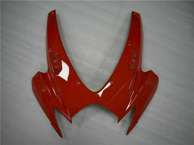 Carenagens Moto Suzuki GSXR 600/750 2006-2007 - Branco Vermelho Preto Brilhante Listra