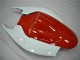 Carenagens Moto Suzuki GSXR 600/750 2006-2007 - Branco Vermelho Preto Brilhante Listra