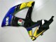Carenagens Moto Suzuki GSXR 600/750 2008-2010 - Azul Amarelo Tubarão
