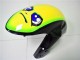 Carenagens Moto Suzuki GSXR 600/750 2008-2010 - Azul Amarelo Tubarão