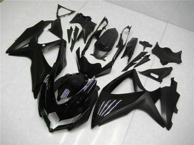 Carenagens Moto Suzuki GSXR 600/750 2008-2010 - Preto Brilhante Preto Fosco