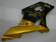 Carenagens Moto Suzuki GSXR 1000 2003-2004 - Preto Brilhante Ouro Chama