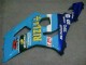 Carenagens Moto Suzuki GSXR 1000 2003-2004 - Azul Branco Amarelo Rizla
