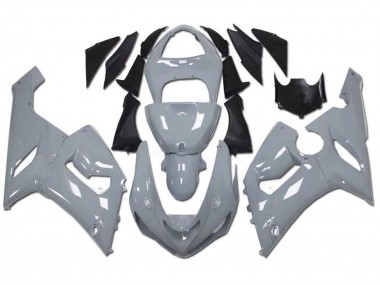 Carenagens Moto Kawasaki ZX6R 2005-2006 - Nardo Cinzento