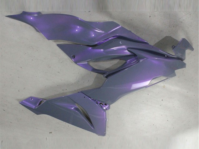 Carenagens Moto Kawasaki ZX6R 2019-2022 - Camaleão Cinzento Dazz Roxo Pérola