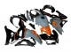 Carenagens Moto Kawasaki Ninja 500 EX500R 2024-2025 - Nardo Cinzento Laranja Preto
