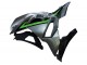 Carenagens Moto Kawasaki Ninja 500 EX500R 2024-2025 - Cinzento Verde Preto