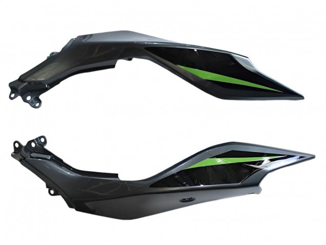 Carenagens Moto Kawasaki Ninja 500 EX500R 2024-2025 - Cinzento Verde Preto