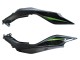 Carenagens Moto Kawasaki Ninja 500 EX500R 2024-2025 - Cinzento Verde Preto