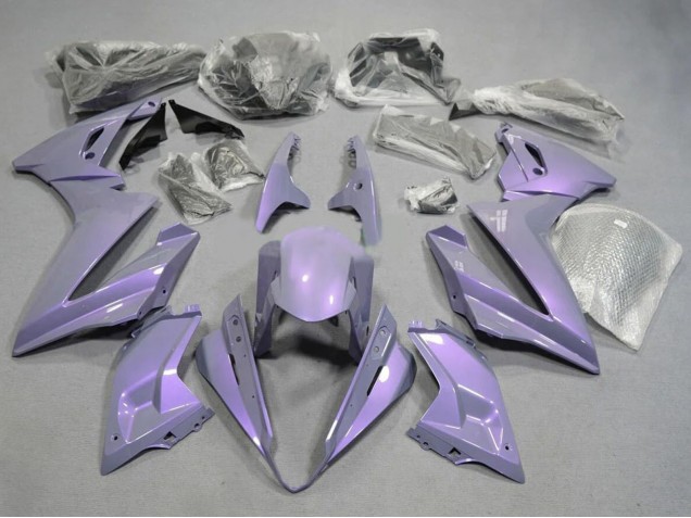 Carenagens Moto Suzuki GSX8R 2024-2025 - Camaleão Cinzento Dazz Roxo Pérola