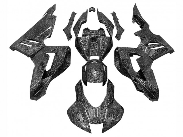 Carenagens Moto Honda CBR1000RR-R 2020-2023 - Preto Forjado Fibra de Carbono