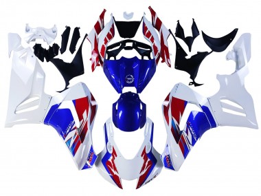 Carenagens Moto Honda CBR1000RR-R 2020-2023 - Branco Vermelho Azul