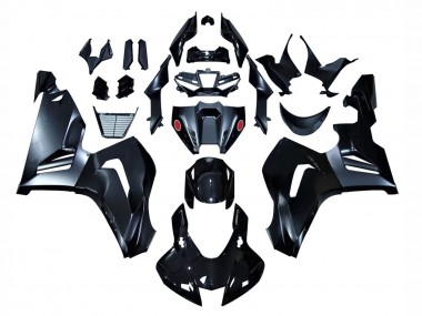 Carenagem Moto Honda CBR1000RR-R 2020-2023 - Preto Brilhante Preto Fosco