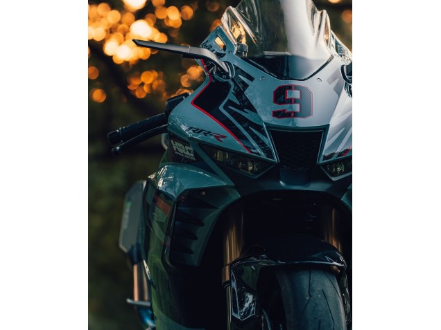 Carenagens Moto Honda CBR1000RR-R 2020-2023 - Nardo Cinzento Preto Brilhante HRC 9