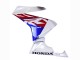 Carenagem Moto Honda CBR400R 2022 - Branco Vermelho Azul