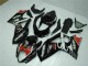 Carenagens Moto Suzuki GSXR 1000 2007-2008 - Preto Brilhante Vermelho Branco