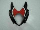 Carenagens Moto Suzuki GSXR 1000 2007-2008 - Preto Brilhante Vermelho Branco