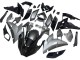 Carenagens Moto Kawasaki Ninja H2 2015-2022 - Prata Preto Fibra de Carbono