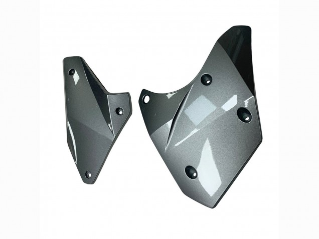Carenagens Moto Kawasaki Ninja H2 2015-2022 - Prata Preto Fibra de Carbono