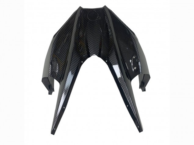 Carenagens Moto Kawasaki Ninja H2 2015-2022 - Prata Preto Fibra de Carbono