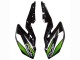 Carenagens Moto Kawasaki Z400 2018-2024 - Branco Preto Brilhante Verde