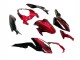 Carenagens Moto Kawasaki Z400 2018-2024 - Doce Vermelho Preto Brilhante