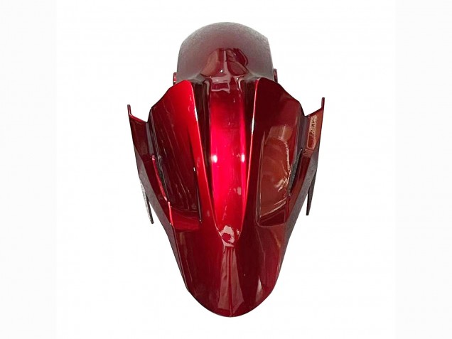 Carenagens Moto Kawasaki Z400 2018-2024 - Doce Vermelho Preto Brilhante