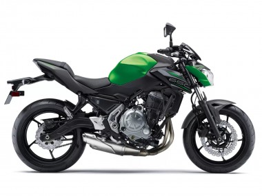 Carenagens Moto Kawasaki Ninja Z650 2017-2019 - Preto Verde Prata