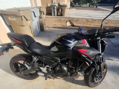 Carenagens Moto Kawasaki Ninja Z650 2020-2023 - Preto Vermelho