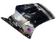 Carenagens Moto Kawasaki ZXR250 1989-1990 - Preto Brilhante Cinzento Elf Touch4 Bridgestone