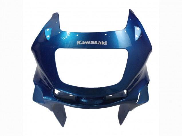 Carenagens Moto Kawasaki ZZR400 1993-2007 - Azul Prata Preto
