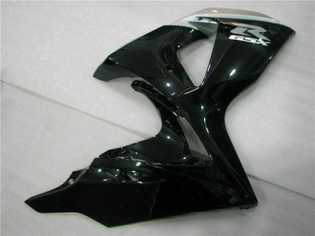 Carenagens Moto Suzuki GSXR 1000 2009-2016 - Preto Brilhante Prata Branco