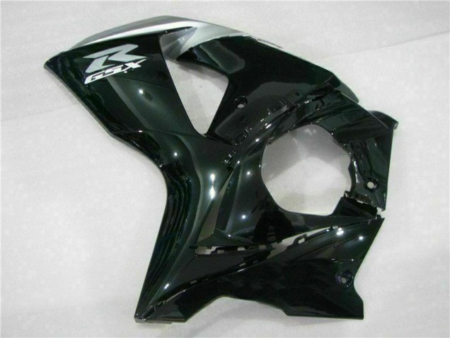 Carenagens Moto Suzuki GSXR 1000 2009-2016 - Preto Brilhante Prata Branco