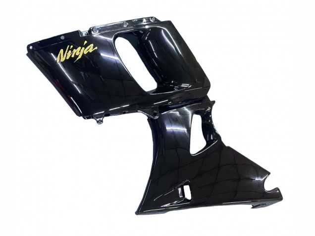 Carenagens Moto Kawasaki ZZR400 1993-2007 - Preto Brilhante Ouro Ninja
