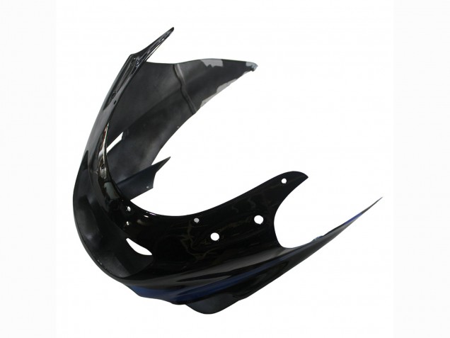 Carenagens Moto Kawasaki ZZR1100 1990-1992 - Azul Preto Brilhante