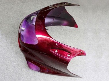 Carenagem Moto Kawasaki ZZR1100 1993-2003 - Vermelho Escuro