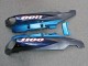 Carenagens Moto Kawasaki ZZR1100 1993-2003 - Azul Brilhante Cinzento