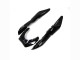 Carenagens Moto Kawasaki GTR1400/ZG1400 2007-2009 - Preto Fosco Verde Linha