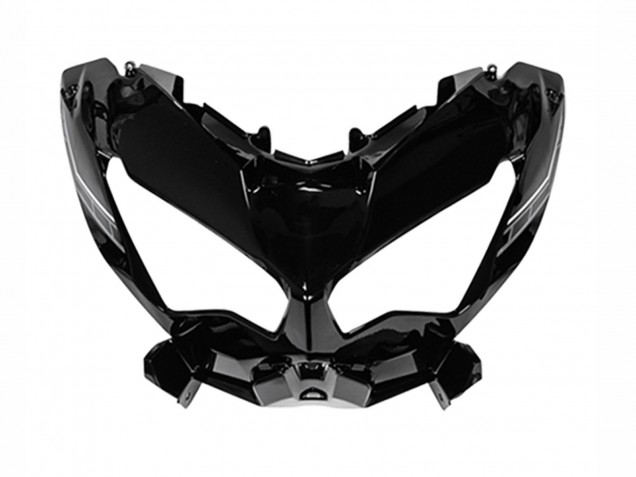 Carenagens Moto Kawasaki Versys 650 2022-2025 - Preto Brilhante Branco