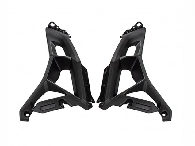 Carenagens Moto Kawasaki Versys 650 2022-2025 - Verde Escuro Preto