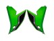 Carenagens Moto Kawasaki Versys 650 2022-2025 - Verde Preto Brilhante