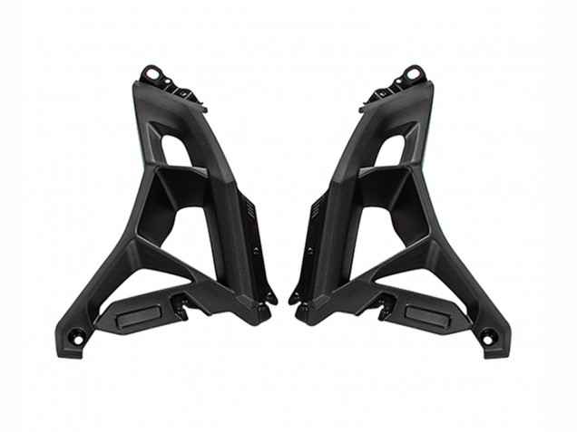Carenagens Moto Kawasaki Versys 650 2022-2025 - Verde Preto Brilhante