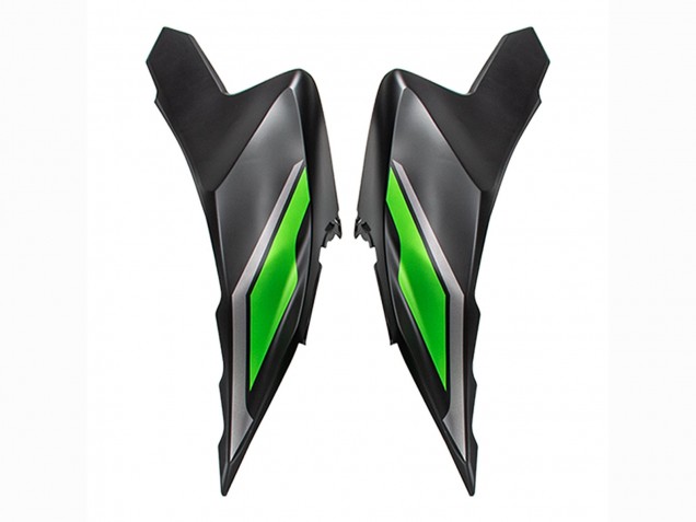 Carenagens Moto Kawasaki Versys 650 2022-2025 - Verde Preto Brilhante