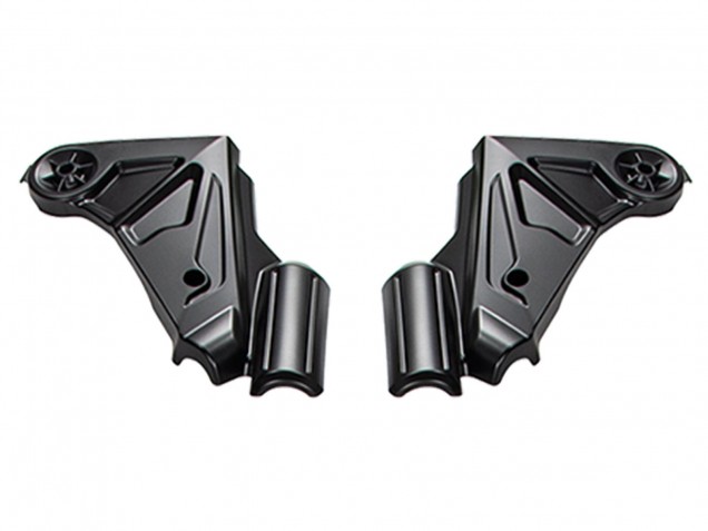 Carenagens Moto Kawasaki Versys 650 2022-2025 - Verde Preto Brilhante